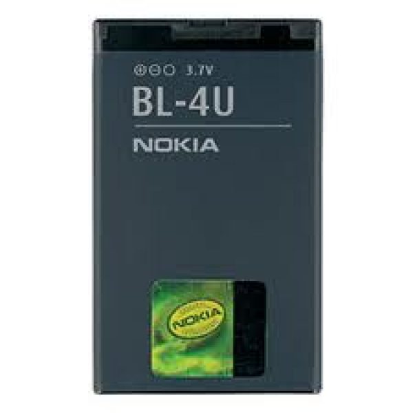 Batería Nokia BL-4U, 1000 mAh, Li-Ion, 3.7V