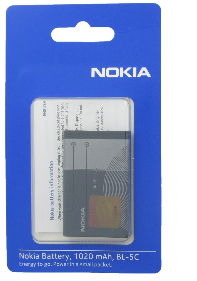 Bateria Nokia BL-5C de segunda mano por 8 EUR en Madrid en WALLAPOP