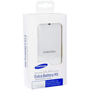 Base cargadora Samsung Galaxy Alpha EB-KG850BW blanco
