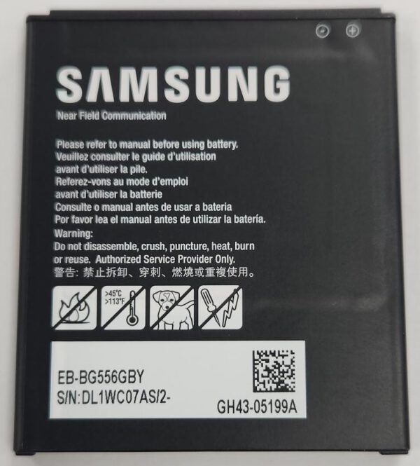 Bateria Samsung xcover7 original parte delantera