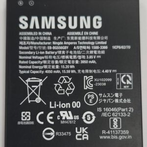 Bateria Samsung xcover7 original parte trasera